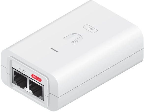 Ubiquiti 24V 24W Passive PoE Injector - White (POE-24-24W-WH)