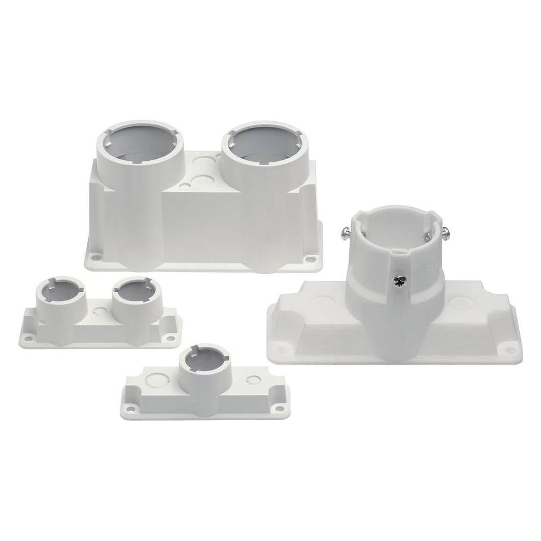 Fibox EPA 2160 SET Kabeldurchführung 1-fach Kunststoff Lichtgrau RAL 7035 (3550056)