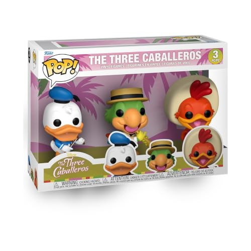 Funko POP! Disney The Three Caballeros 3-delige set Vinylfiguren