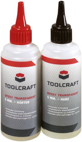 TOOLCRAFT 1347649 Epoxy transparent 5 1St.