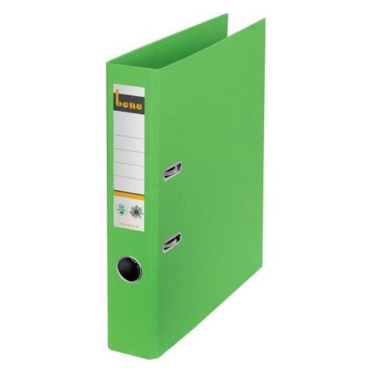 Bene No.1 Ordner grün stabile Pappe 5,2 cm DIN A4 (A4, 52 mm, 1 Stk.) (301600 GN)