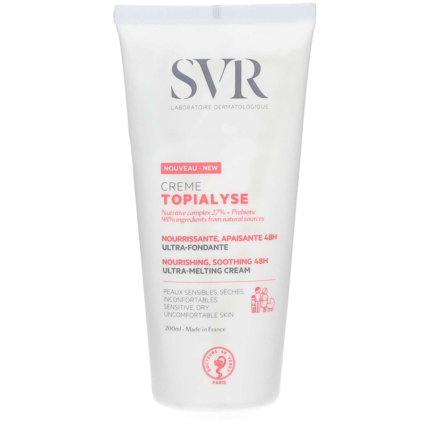 SVR Topialyse Creme Nieuwe Formule 200 ml