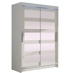 KLEIDERSCHRANK Miami IV, mit RGB LED Beleuchtung