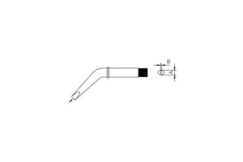 Weller CT2EX8 LÖTSPITZE 7,0MM Lötspitze Meißelform Inhalt