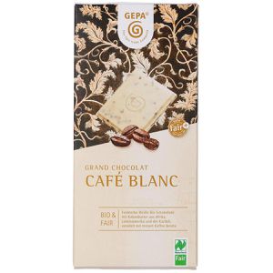 GEPA Tafelschokolade Cafe Blanc, BIO, Fairtrade, 100g