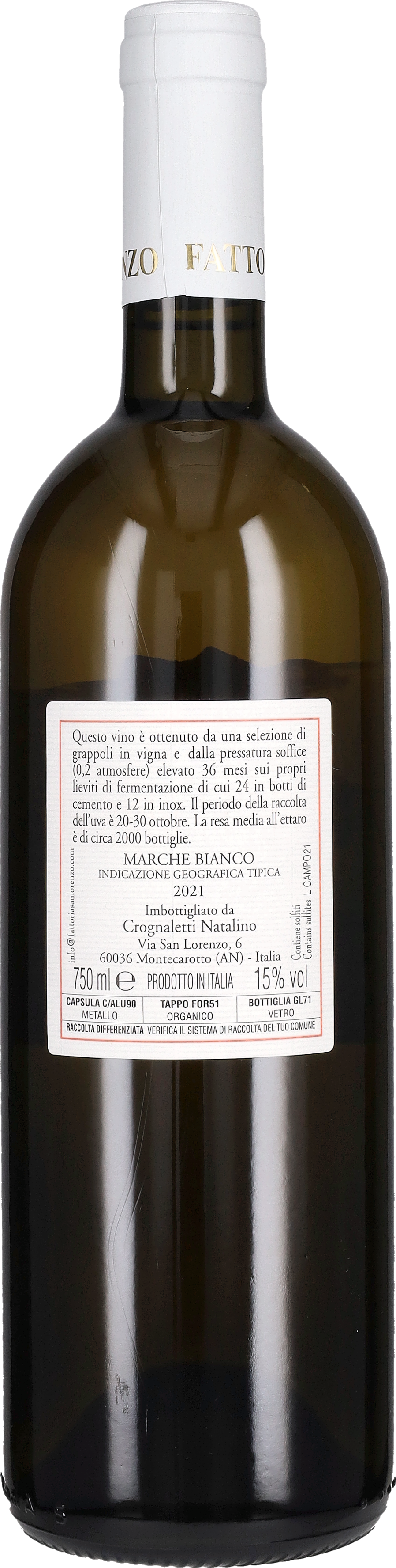 'Campo delle Oche' Fattoria San Lorenzo 2022