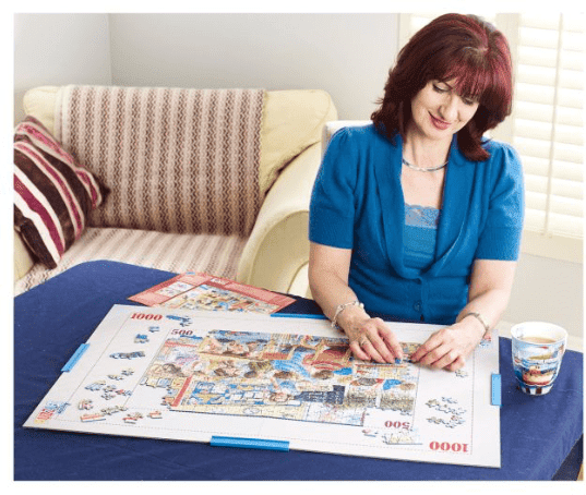 Ravensburger: Puzzle Handy Storage - 80 x 57cm Jigsaw Puzzle Board with Storage Box - FSC Approved
