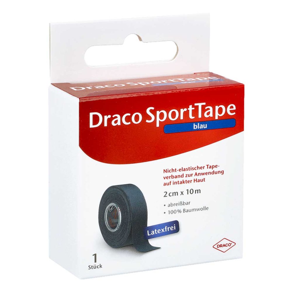 Dr. Ausbüttel GmbH & Co. KG Dracotapeverband 10mx2cm blau 02582443