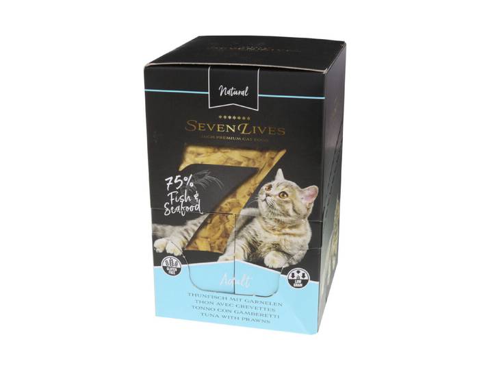 7Lives Adult Thunfisch mit Garnelen 6x60g