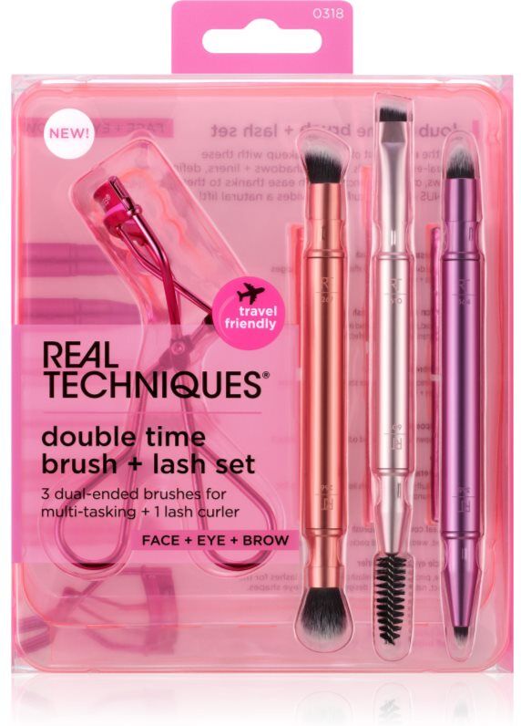 Real Techniques Double Time Pinselset