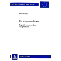 Der entgangene Gewinn, Fachbücher von Frank Halfpap