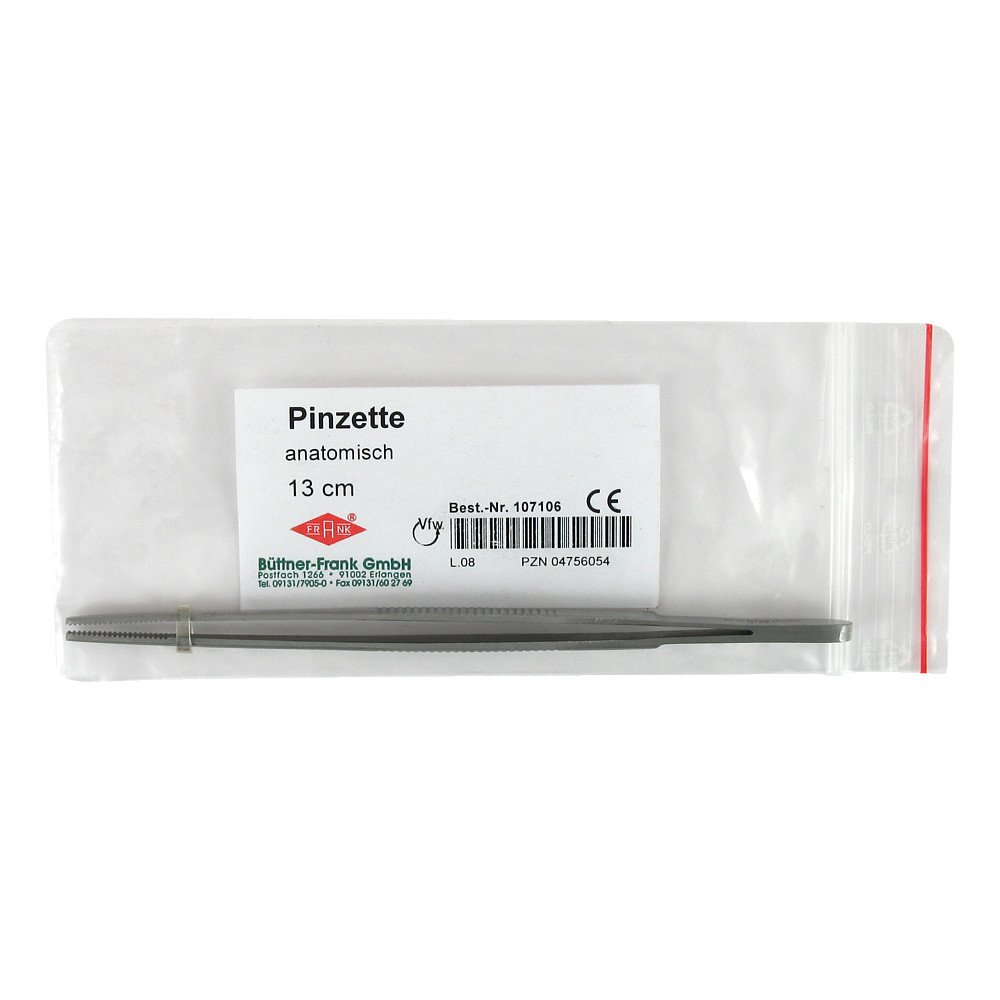 Büttner-Frank GmbH Pinzette anatomisch 13 cm 107106 04756054
