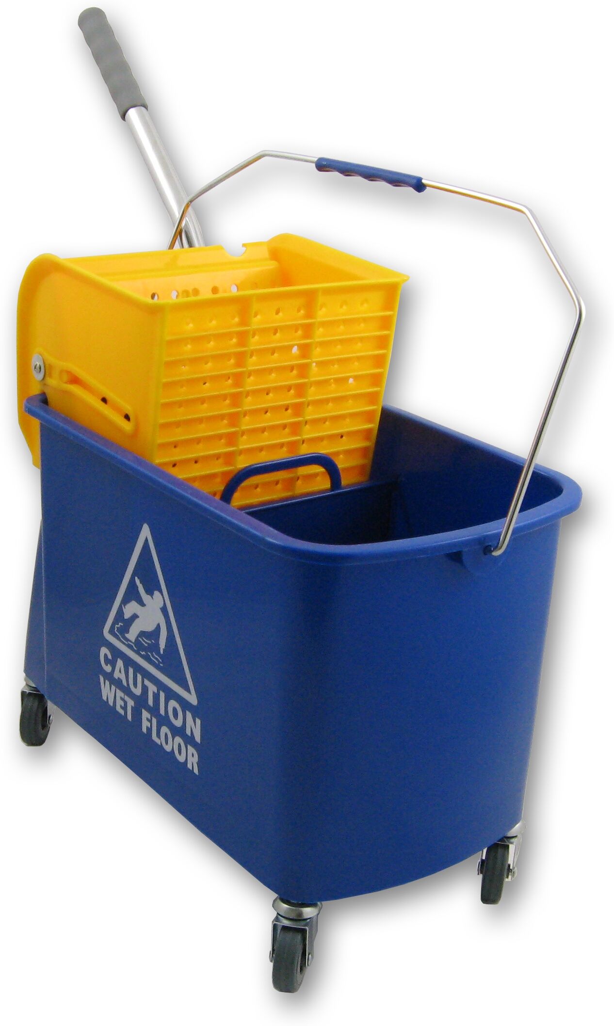 Axis Line Mini Fahreimer incl. Presse 17Liter 2-Fachsystem Reinigungswagen