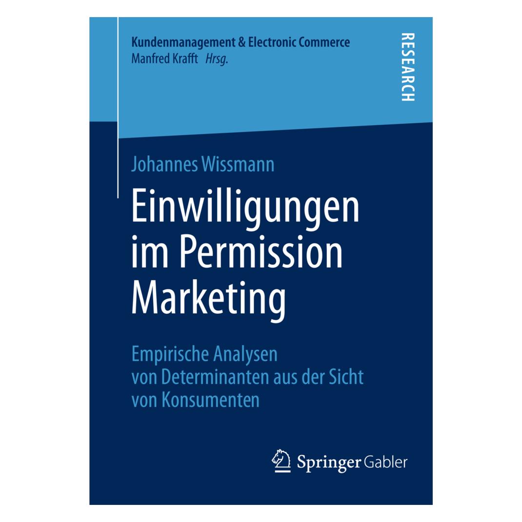Springer Einwilligungen im Permission Marketing (Deutsch, Johannes Wissmann) (7545274)