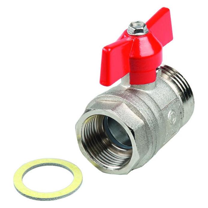 TECE Kugelhahn TECEfloor Rp 1xR 1, mit Flachdichtung (77381003)