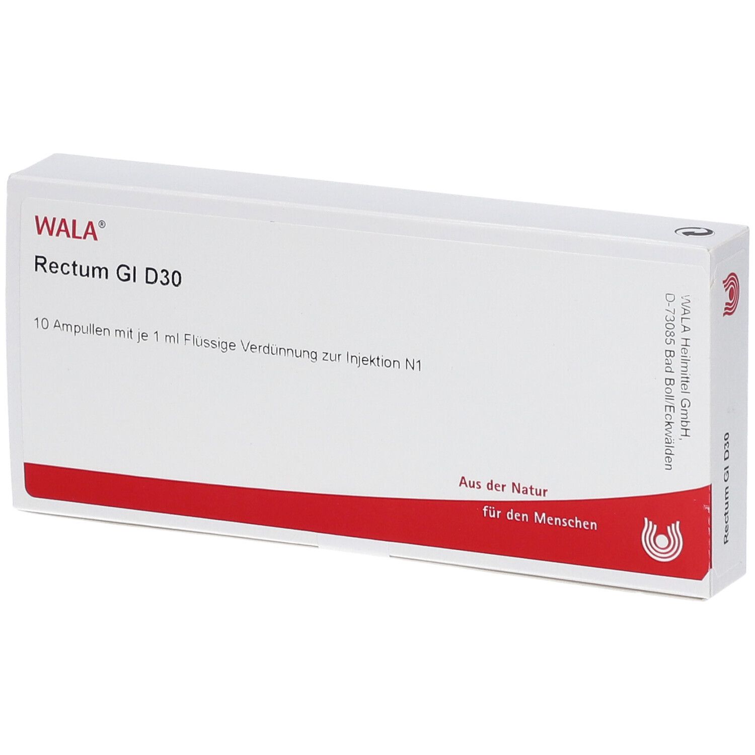 Rectum GL D 30 Ampullen 10x1 ml