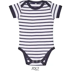 SOLS Kinder Baby Body gestreift Baby-Body 01401