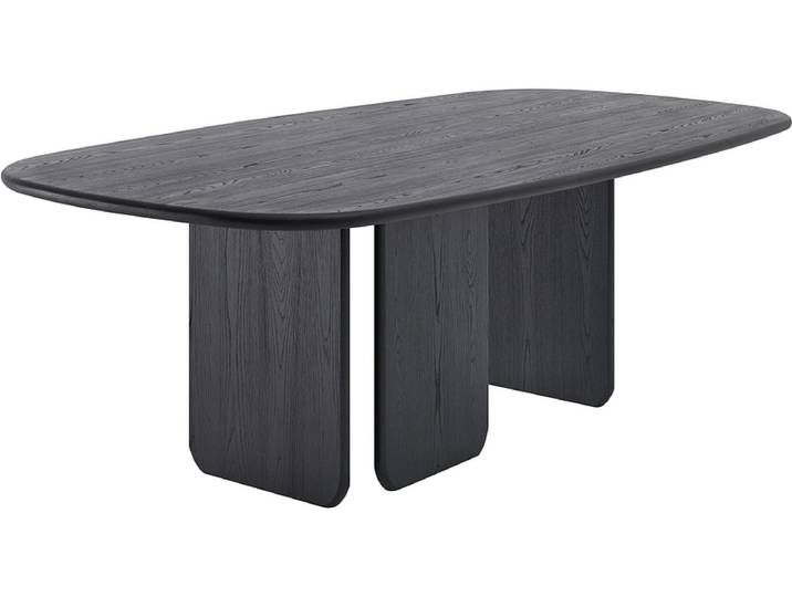 Tisch BOLOGNA 220x110x76cm schwarz