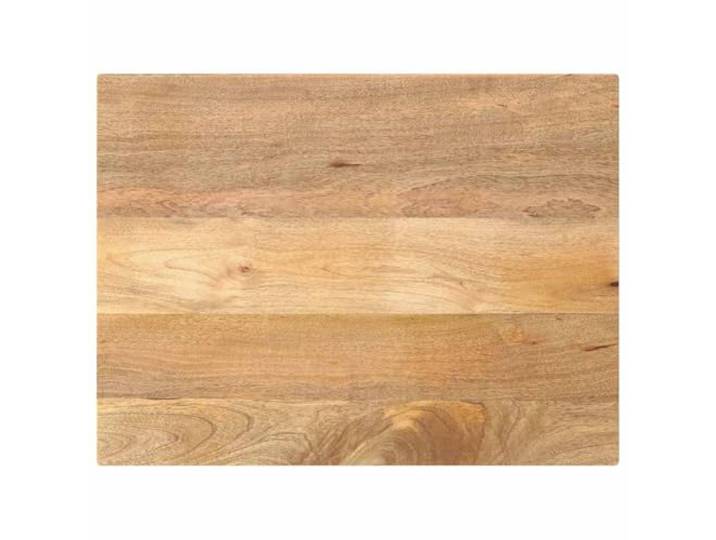 KGFHERENB Tischplatte Massivholz Mango 90x70x2,5 cm Rechteckig Natur Robuste Ersatztischplatte aus Echtholz für Esszimmer, Küche oder Gastronomie. Unikat mit natürlicher Maserung.