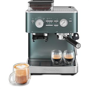 KitchenAid Espressomaschine 5KES6551EJP, mit Milchaufschäumer, 2,5 Liter, juniper