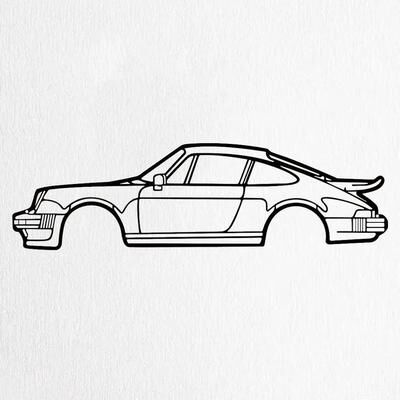 Uplift Essentials HelloYoung Metal Racing Car Wall Art style Ty5929