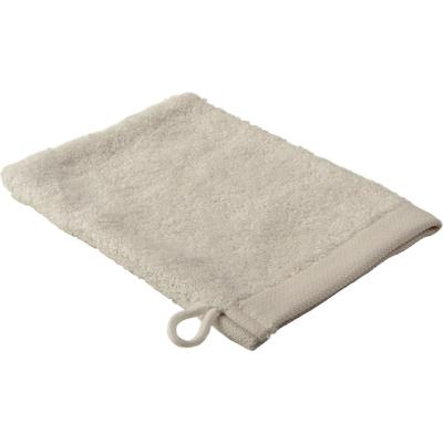 Waschhandschuh GOLD-LINE, beige (natur), B:16cm L:22cm, Baumwolle, Handtücher