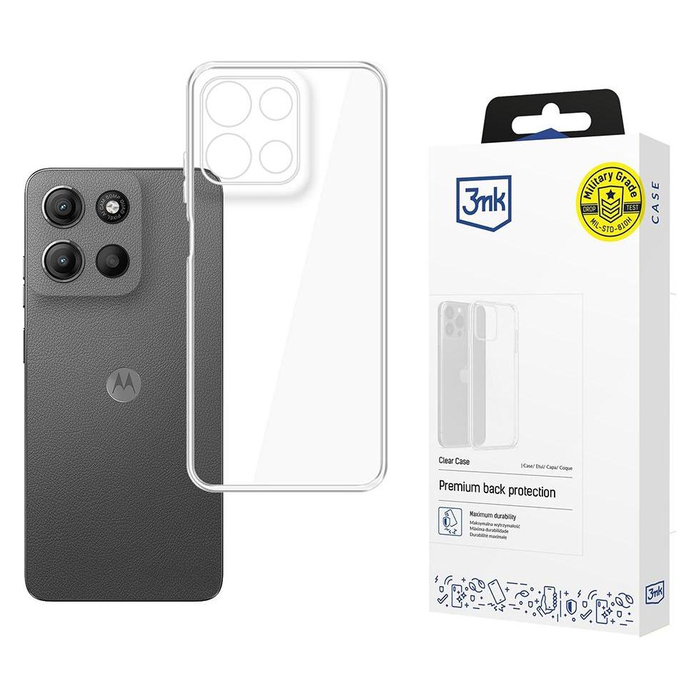 3MK Clear Case for Motorola Moto G15 / G15 Power - transparent (Motorola Moto G15) (W-3CleCase-MMG15/P-0)