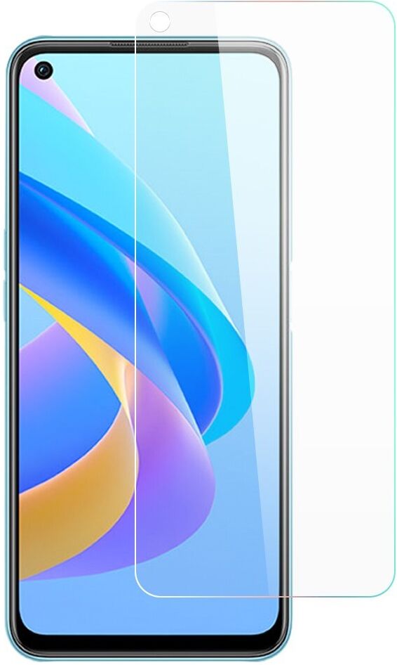 INCOVER OPPO A76 Skærmbeskyttelse - Case Friendly - Gennemsigtig