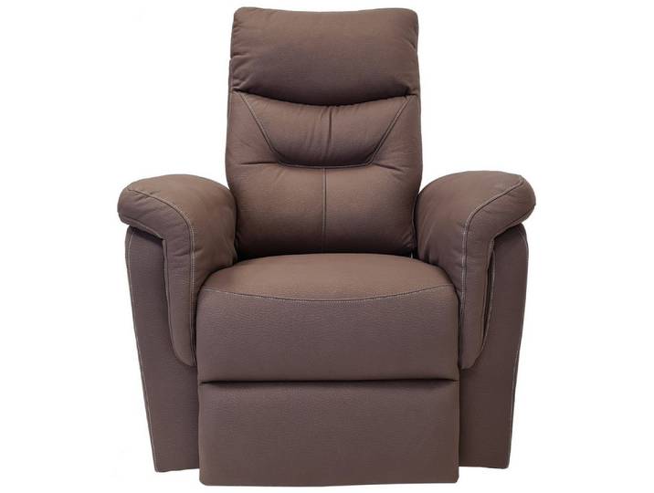 abc HOME Sessel Elektrischer Aufstehsessel braun – Sessel mit Liegefunktion, 106 cm