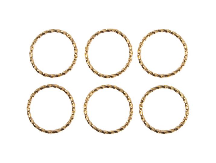 Metall Ring gedreht 20mm, SB-Btl. 6Stück