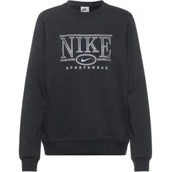 Nike NSW Club Sweatshirt Damen | Gr. XS | schwarz - schwarz