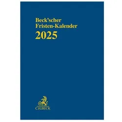 Beck C.H., Kalender, Beck'scher Fristen-Kalender 2025 (21 x 30 cm)