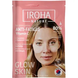 16ml IROHA nature Eye Contour Patches Vitamin C + Cucumber and Hyaluronic Acid (1 Paar)