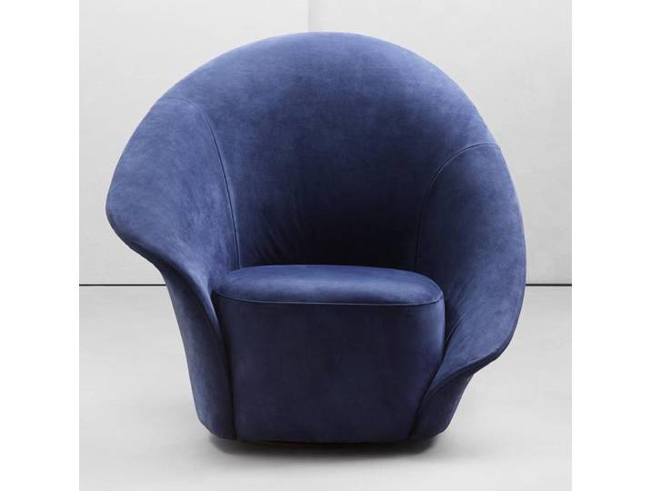 JVmoebel Sessel Luxus Relax Sessel in elegantem Blau mit hochwertiger Polsterung (Sessel), Made in Europa