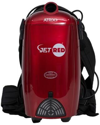 Atrix JR8BPV Jet Red HEPA Backpack Vacuum
