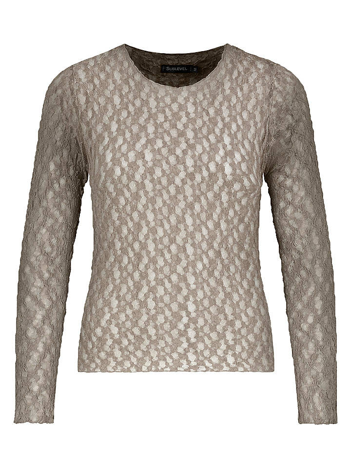 Sublevel Bluse in Sand - M