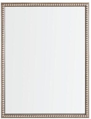 "Beaded Frame Mirror - Silver, 42"" x 22"" - Ballard Designs"
