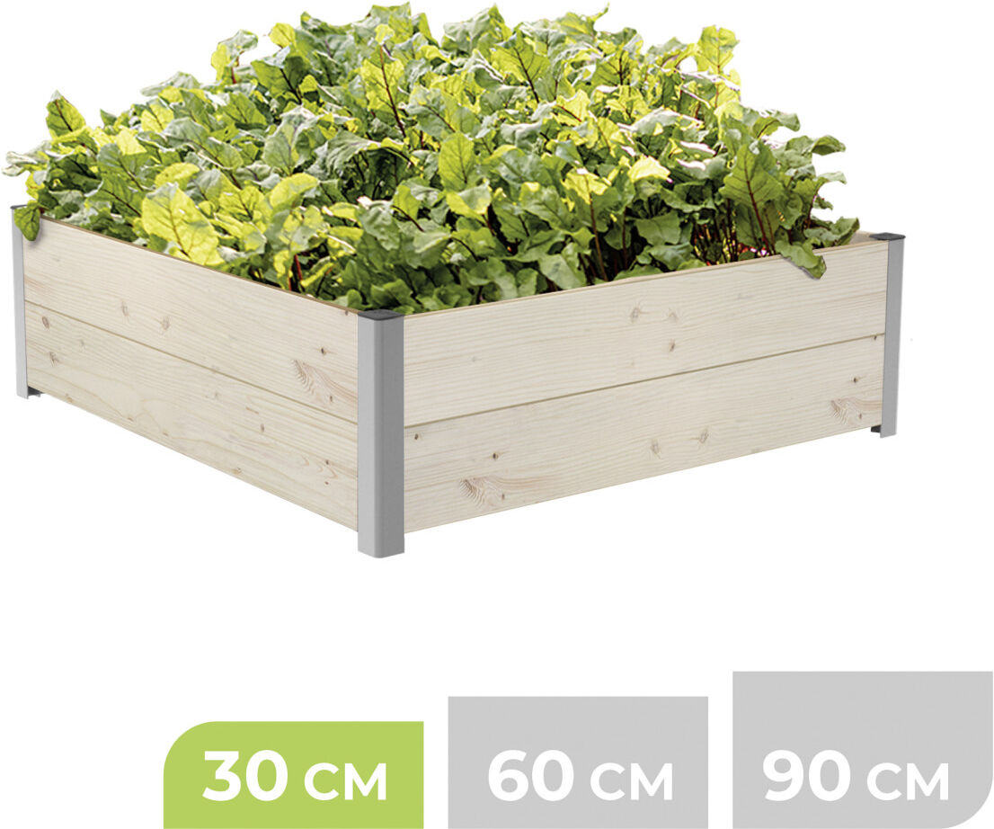 Bio Green BioGreen ModulMaxx Hochbeet Holz 75 x 75 x 30 cm