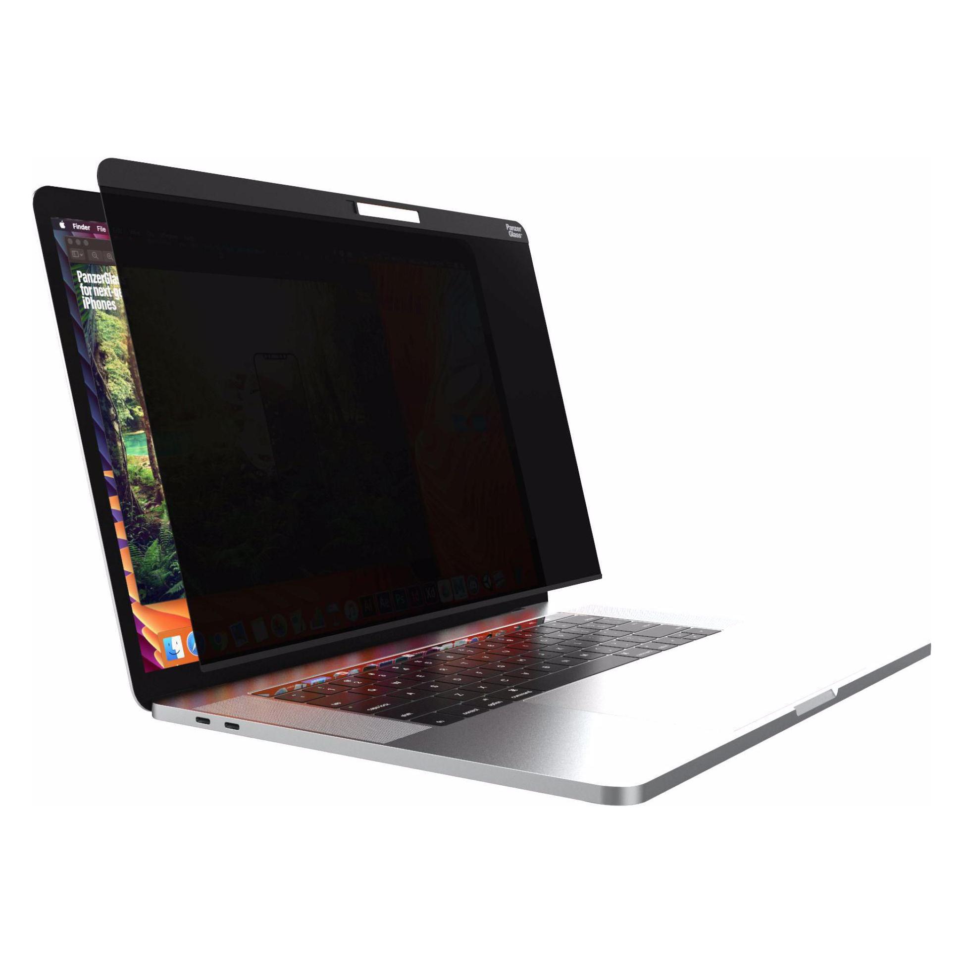PanzerGlass MacBook Pro Displayschutz + DualPrivacy magnetisch (15.40", 16:10) (0518)