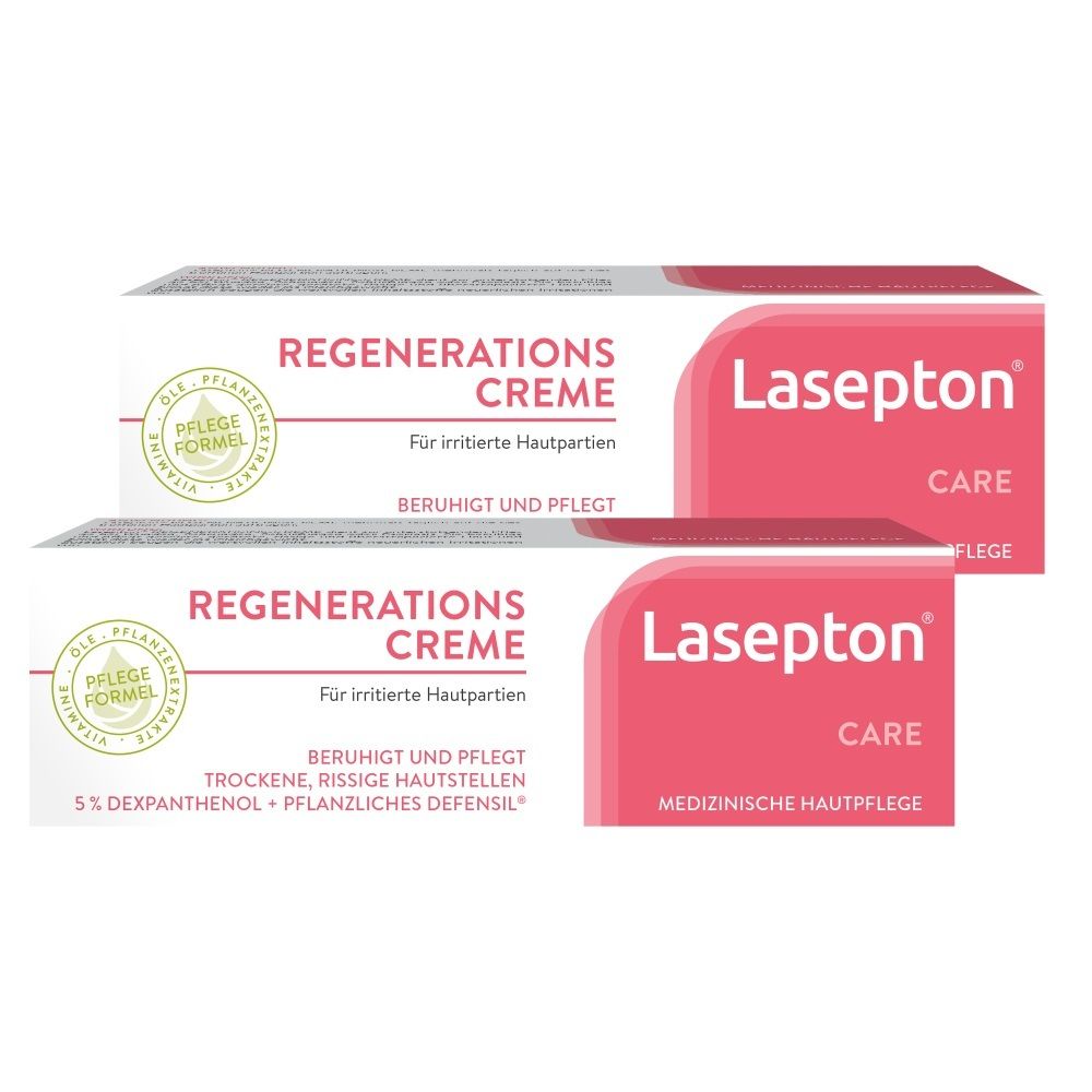 2x Lasepton MED Regener.crem 1 80Ml 2x80 ml Creme