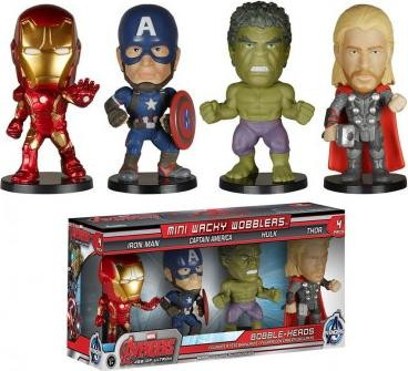 Funko Wacky Wobbler Avengers 2 Mini Wobbler set van 4 stuks