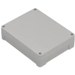 RS PRO Universalgehäuse ABS Hellgrau IP65 Breit, Elektronikzubehör + Gehäuse, Grau