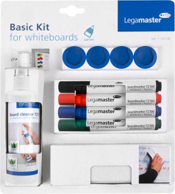 Whiteboard-BASIC-Set Legamaster 7-125100, Marker, Wischer, Reiniger, Magnet, 10-teilig