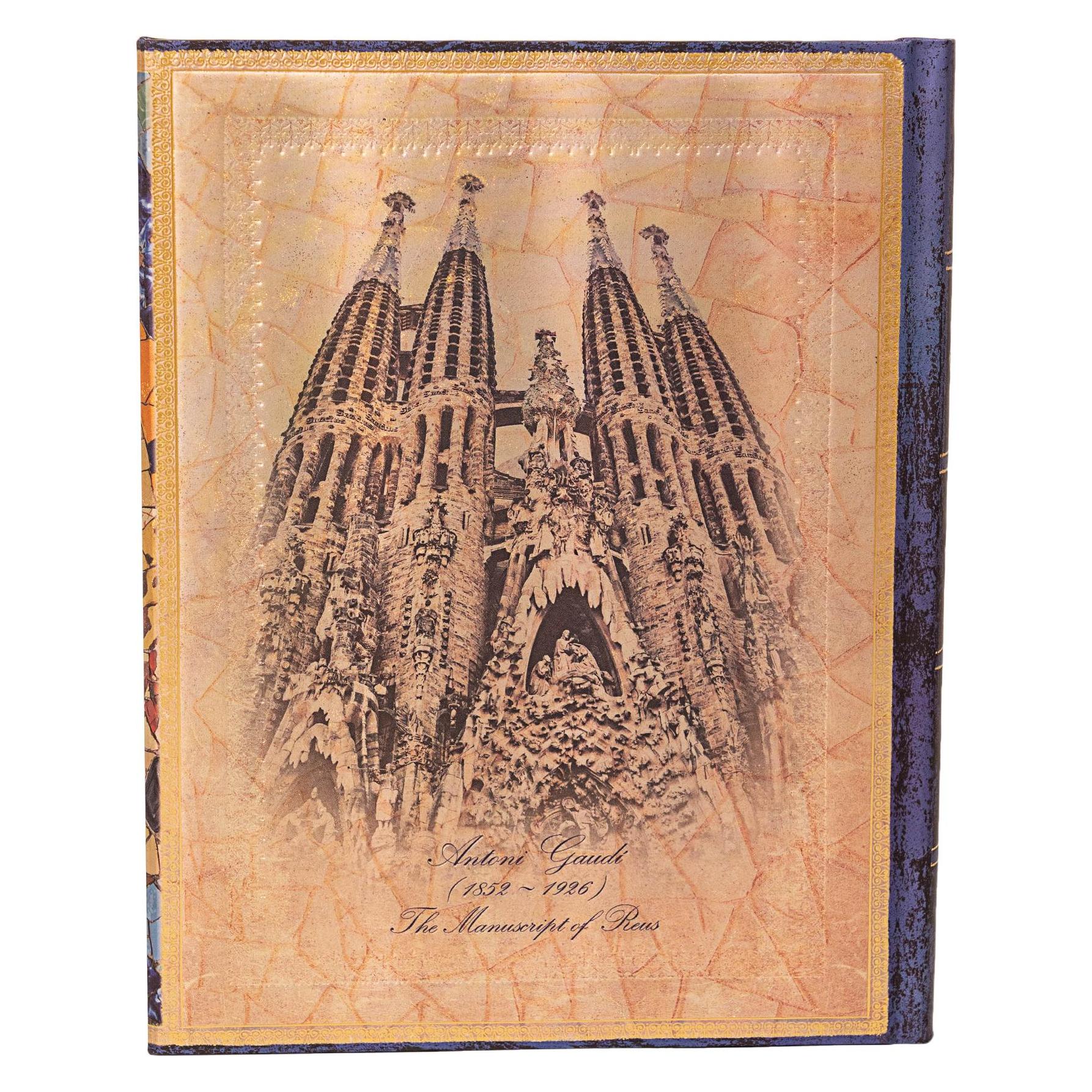 Paperblanks Gaudi, The Manuscript of Reus (Embellished Manuscripts Collection) Ultra Lined Hardback Journal (A5+, Liniert) (PB9778-5)