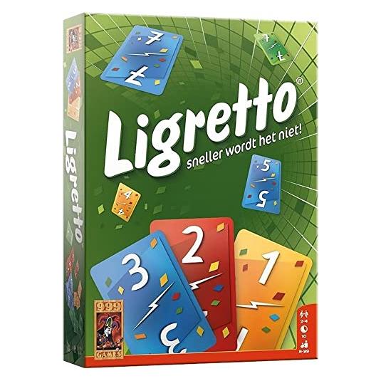 999Games Ligretto Groen (Deutsch, Englisch, Französisch, Niederländisch, 2 - 6 Spieler) (19825228)