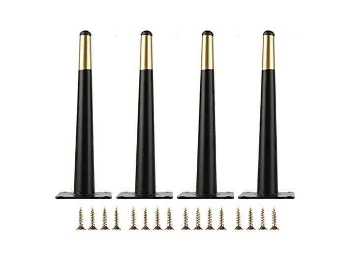 XDgfjrCGKJ Set mit 4 DIY-Ersatzteilen, Couch, Schrank(Matte Black,10cm)