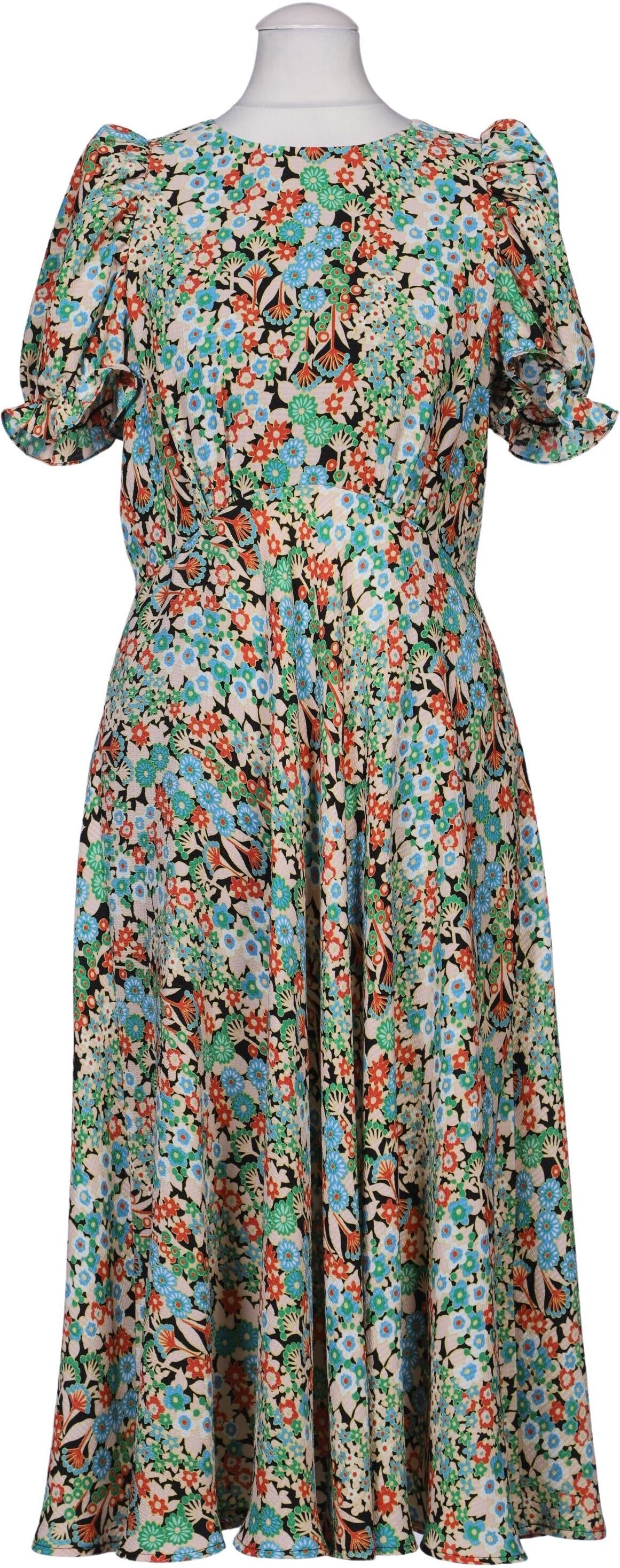 TED Baker Damen Kleid, Cremeweiß, Gr. EU 36 (Ted Baker 1), Synthetik - Second Hand