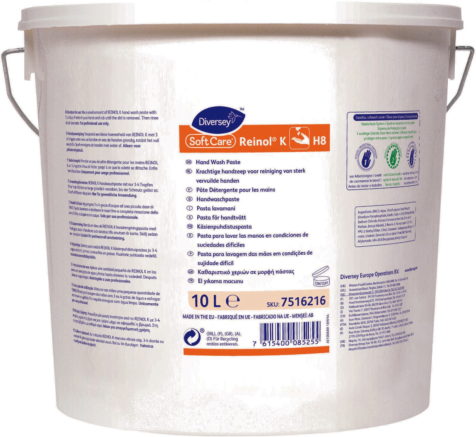 REINOL® Handwaschpaste 10,0 l 7516216