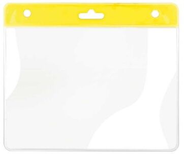 Bustina porta badge trasparente in plastica Personalizzate o neutre