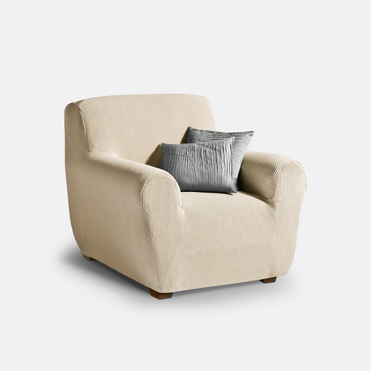 SO'HOME Housse extensible pour fauteuil et canapé AHMIS